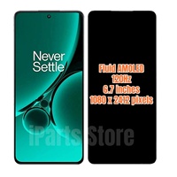 Écran de remplacement neuf IParts pour OnePlus Nord CE3 5G CPH2569, écran tactile AMOLED fluide 120Hz avec numériseur et châssis, assemblage OEM