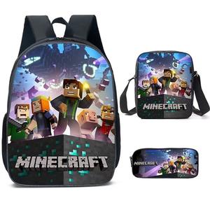Nouvelle version Roblox solaire école sac à dos Double face 3D imprimé matériau Oxford étanche avec fermeture à glissière motif de dessin animé - Product Image 5