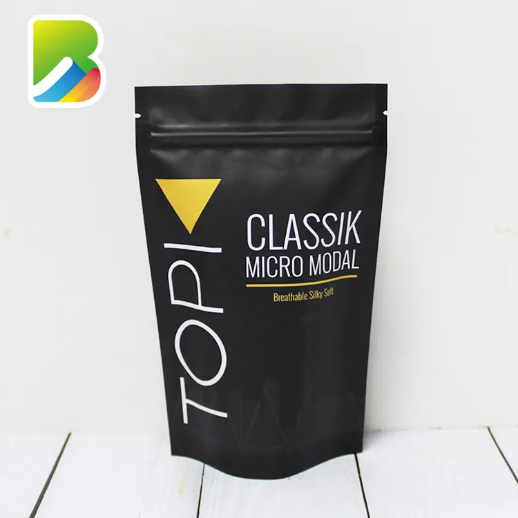 Custom Apparel Bags Clothes Plasti Clear T Shirt Plastic Heat Seal Biodegradable T-shirt Recyclable Garment Packaging Bag