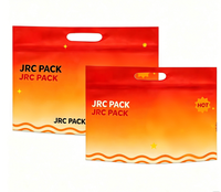 Sacs d'emballage pour aliments chauds au micro-ondes en plastique laminé imprimé personnalisé, anti-buée, pour rôtisserie, poulet, OEM/ODM