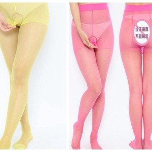 Men's Transparent Pantyhose High-Rise Solid Color Ultra-Thin Sexy Underwear For Youth Summer Spring Autumn - Product Image 2