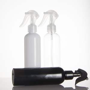 Bouteille pulvérisateur à gâchette fine en PET blanc/noir pour salon de coiffure, 100ml, 120ml, 150ml, 200ml, 250ml, 300ml - Product Image 3