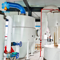 Línea de producción de extracción de solvente de aceite de soja de alto nivel de seguridad 20-100T/D con máquina de refinación para planta de aceite de cocina