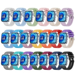 Bracelet de montre en silicone Win-Win pour <span class=keywords><strong>Huawei</strong></span> Fit <span class=keywords><strong>4</strong></span>/4Pro/Fit 3 Smartwatch Bracelet de remplacement souple texturé - Product Image 3