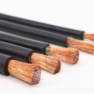 high quality Awg 35mm 50mm 70mm 95mm 120mm Rubber Insulated Superflex Welding Cable