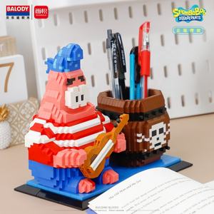 Balody 18446-18447 Portalápices de Bob Esponja y Patricio Estrella, Nuevo, Micro Creativo, Bloques de Construcción DIY, Juguete de Modelo - Product Image 5