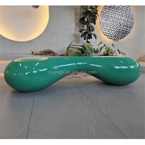 Chaises en fibre de verre d'extérieur de nouveau design, centre commercial, jardin d'extérieur, aménagement paysager, chaise de loisirs publique - Product Image 3