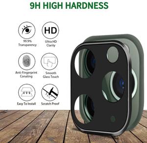 Para iPhone 11 Pro X Xr Max/XS lente de <span class=keywords><strong>la</strong></span> cámara de película protectora con Protector de lente de cámara, anillos - Product Image 5