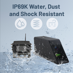 7inch AHD màn hình không dây Laser không thấm nước xe nâng máy ảnh 1080P HD điểm mù hệ thống phát hiện - Product Image 3