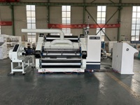 Machine à fabriquer des boîtes en carton ondulé simple face E Flute 2 plis, 70 pièces/min, largeur de travail 1200-2200 mm