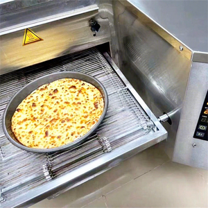 Nouveau four à pizza à convection à air chaud avec moteur, équipement de traitement des céréales, convoyeur intégré, machine à cuire les pizzas, garantie 1 an, en vente - Product Image 1