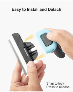 La pelliccia dell'animale domestico diretta della fabbrica rimuove la spazzola del pettine del Deshedder del cane per la toelettatura quotidiana dell'animale domestico OEM ODM - Product Image 2