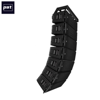 Module de sonorisation actif PAT HDL 30-A en néodyme 500W, double 10 pouces, 2 voies, pour systèmes de sonorisation de tournée, idéal pour les événements de taille moyenne à grande