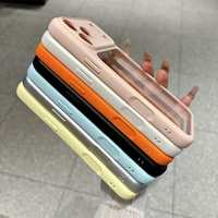 Funda Transparente con Espacio para Foto en Colores Pastel para iPhone 18 17 16 15 Pro Max, Fundas Transparentes para iPhone 18 al por Mayor