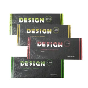 Mushroom Design Chocolate Bar Packaging with Reusable Food Grade Mold Tray and Chocolate Foil Wrappers