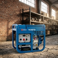 Générateur diesel onduleur domestique Yuchai Super Silencieux 2.8Kw 3Kw avec ATS, châssis ouvert, 1800 tr/min, démarrage automatique