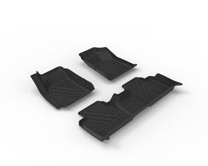 Autobo pour <span class=keywords><strong>Ford</strong></span> Territory <span class=keywords><strong>S</strong></span> / Territory TPE 2019-2021 Tapis de sol de voiture toutes saisons Ensemble complet 100% imperméable Facile à nettoyer - Product Image 2