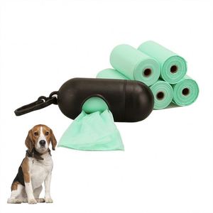 Sacs à déjections canines biodégradables en amidon de maïs, entièrement compostables, imprimés sur mesure - Product Image 1