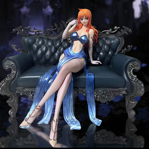 18cm sofá <span class=keywords><strong>Boa</strong></span> <span class=keywords><strong>Hancock</strong></span> Nami Figuras De One Pieced figuritas Anime juguete para colección adornos en caja - Product Image 6