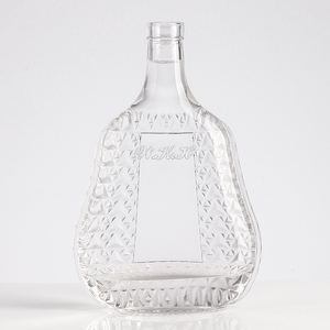 <span class=keywords><strong>Botella</strong></span> <span class=keywords><strong>de</strong></span> Vidrio Personalizada con Grabado Delicado <span class=keywords><strong>de</strong></span> Cabeza <span class=keywords><strong>de</strong></span> Lobo para <span class=keywords><strong>Vodka</strong></span> y Whisky - Product Image 5