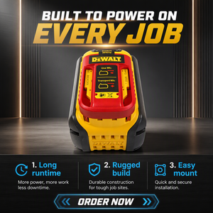 สำหรับแบตเตอรี่ DEWALT DCB612 12.0Ah FLEXVOLT 20V/60V MAX <span class=keywords><strong>21700</strong></span> เซลล์ พร้อมไฟ LED แสดงสถานะแบตเตอรี่ - Product Image 2