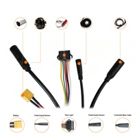 Controlador de Motor sin Escobillas de Onda Sinusoidal de 52V 2000W 3000W 25A/30A S810 con Pantalla LED y Acelerador PAS para Bicicleta Eléctrica y Scooter Eléctrico