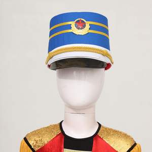 Haute qualité bande uniforme chapeau enfants casse-noisette jouet soldat chapeau Halloween bande grand chapeau Cosplay fête uniforme tête accessoire - Product Image 2