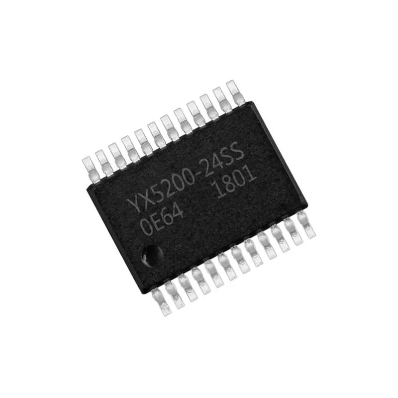 Sd thẻ IC chip 5200-24ss SSOP-24 MP3 lập trình USB Flash Drive SD Thẻ Chip IC YX5200-24SS