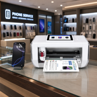 Macchina da Taglio per Pellicole Idrogel TPU ad Alta Precisione 0,082mm, per Adesivi Posteriori Smartphone, Larghezza Massima 180mm, Controllo WiFi e BT via App