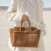 Sac à main de luxe en cuir véritable personnalisé d'usine en de veau pour femmes poignée supérieure sacs à main de mode vintage