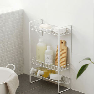 Estante de Almacenamiento Metálico Estrecho de 3 Niveles, Organizador Multifuncional de Pie para Cocina, Baño, Dormitorio y Oficina - Product Image 2