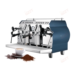 La mejor máquina de café Espresso comercial semiautomática de 2 grupos, cafeteras, máquina para hacer capuchino Espresso profesional italiano - Product Image 2