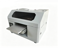 Printer UV Desktop Kecil 2030 Dapat Mencetak pada Casing Ponsel, Logam, Akrilik, Magnet Kulkas, Lencana, Kayu, Cangkir Termos, dan Lainnya