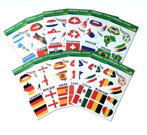 Pegatinas impermeables <span class=keywords><strong>de</strong></span> la bandera nacional <span class=keywords><strong>de</strong></span> Brasil <span class=keywords><strong>para</strong></span> la decoración navideña Pegatinas <span class=keywords><strong>de</strong></span> <span class=keywords><strong>tatuajes</strong></span> - Product Image 3