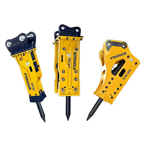Attachement de <span class=keywords><strong>marteau</strong></span> hydraulique de pelle rétro Excavatrice hydraulique de <span class=keywords><strong>marteau</strong></span>-<span class=keywords><strong>piqueur</strong></span> 8 tonnes Martillo Excavadora hydraulique - Product Image 1