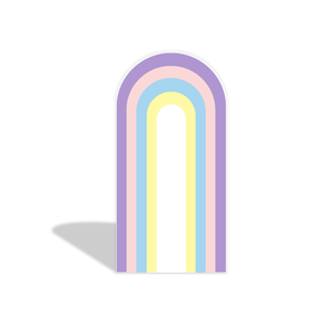 Rainbow Theme for Birthday Party <strong>Decoration</strong> <strong>Wedding</strong> <strong>Arch</strong> Backdrop Cover Baby Shower Party Event fabric cover - Product Image 3