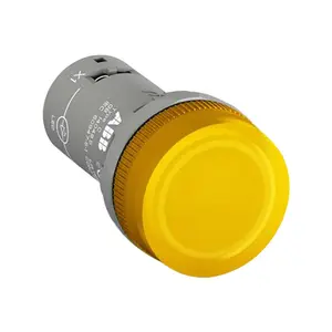 ABB-Luz LED amarilla de 24V/CC, 1SFA619403H5023, CL2-502Y, luz piloto compacta de CL2-502