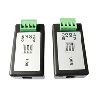 CE-Zertifizierter Zweiwege-Übertragungskonverter Wiegand 26/34/66 Bits USB Virtueller Serieller Port für Biometrische Zugangskontrolle