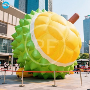 Free 3D Design Huge Custom Inflatable Durian <strong>Balloon</strong> Fruit Advertising Inflatable Fruit for Tropical Themed Events - Product Image 2