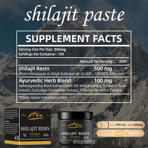 OEM Private Label 30g Xilizhi Resin Cream for Adults - Premium Shilajit Resin <strong>Ointment</strong> Rich in Fulvic Acid - Product Image 4