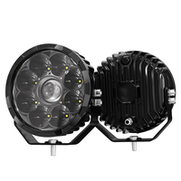 Luz de Trabajo LED GW702 de 7 Pulgadas y 65W, Súper Brillante, Redonda, Láser, IP68, Luces Auxiliares LED para Vehículos Todoterreno