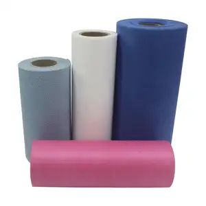 Tnt pp spunbond matériau non tissé tissu d'entoilage soufflé par fusion tapis imperméables rouleaux protection des plantes polaire laine ceinture