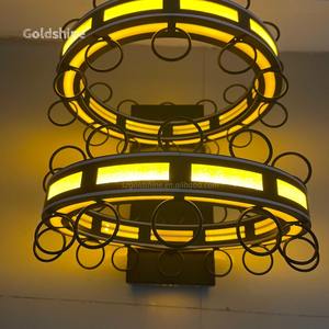 Présentoir LED rechargeable Glorifier 24 verres/tasses Ornement de Noël Porte-bouteille Présentateur Nouvel An Saint Valentin - Product Image 5