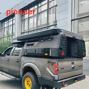 Caja de Cabina para Camioneta Personalizada de Lujo, Estructura Totalmente de Aluminio, Techo Automático, Apta para Viajes al Aire Libre y Todoterreno. - Product Image 5