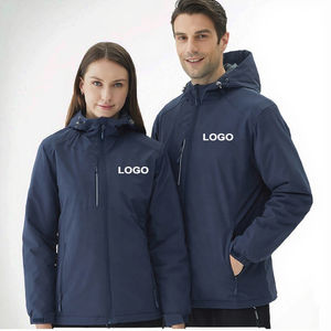 เสื้อแจ็คเก็ตกันน้ำแบบซอฟต์เชลล์ ซิปเต็มตัว คอตั้ง สไตล์ลำลอง สำหรับฤดูใบไม้ร่วง เหมาะสำหรับทีมงานและชุดยูนิฟอร์มบริษัท สำหรับผู้ชาย  เสื้อโค้ทสำหรับทำงานที่ให้ประสิทธิภาพสูง - Product Image 3