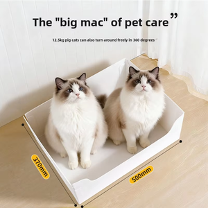 Caja de arena plegable desechable para gatos al por mayor, bandeja de inodoro portátil impermeable personalizada para viajes, <span class=keywords><strong>precio</strong></span> directo de fábrica, <span class=keywords><strong>arenero</strong></span> para mascotas - Product Image 3