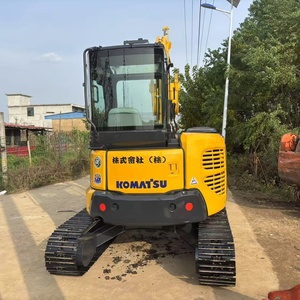 Miniexcavadora Usada Komatsu PC40MR de 4 Toneladas, Maquinaria Hidráulica de Construcción Usada Komatsu PC40MR 55 56 60 78 110 120 130 - Product Image 3
