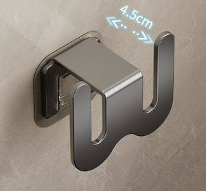 Wholesale Multi-functional Bathroom Punch-free Slipper Rack Powerful Traceless <b>Space</b> Aluminum Household Toilet Storage Holder - Product Image 6