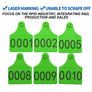आसान अनुप्रयोग के लिए मवेशियों के लिए HED-ET114 कान टैग गाय कान के टैग कस्टम कान टैग - Product Image 3