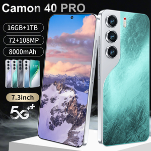 Điện thoại thông minh C 40 Pro 5G mới điện thoại di động hai thẻ 6.8 inch mở khóa chính hãng camera sau 108mp 4K 4G/5G Mạng tiếng Pháp - Product Image 3